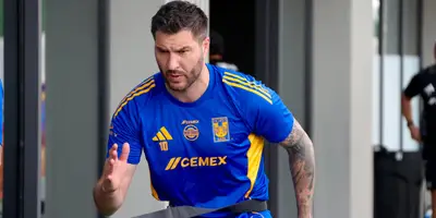 Gignac en entreno. Foto: Tigres