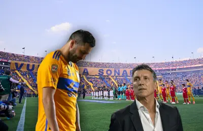 Gignac y su reacción al perder.