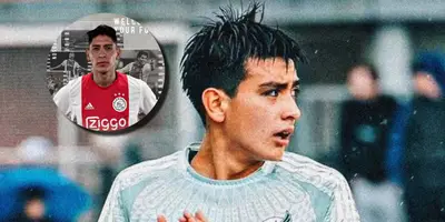 Gilberto Mora junto a Edson Álvarez / FOTO INFO7