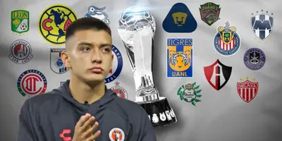 Gilberto Mora junto a equipos de la Liga MX / FOTO FÚTBOL TOTAL