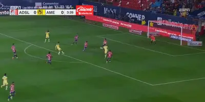 Gol de vestidor para las Águilas del América.