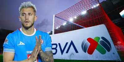 Gonzalo Piovi junto a logo de la Liga MX / FOTO GETTY IMAGES