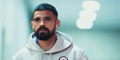 Gudiño previo a partido. Foto: Cruz Azul