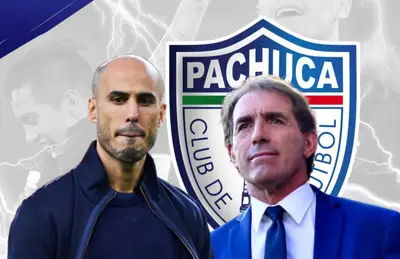 Guido Pizarro y Guillermo Almada/Foto Club Pachuca.