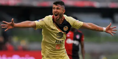 Guido Rodríguez festejando su gol ante Atlas / FOTO ESPN