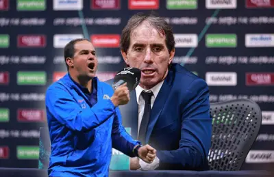 Guillermo Almada hablando en conferencia/ Foto Reporte Índigo.