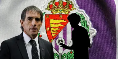 Guillermo Almada junto a futbolista incógnito / FOTO RÉCORD