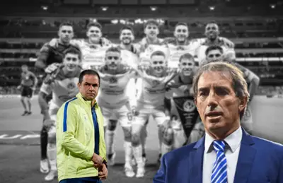 Guillermo Almada y André Jardine a su lado/ Foto América.