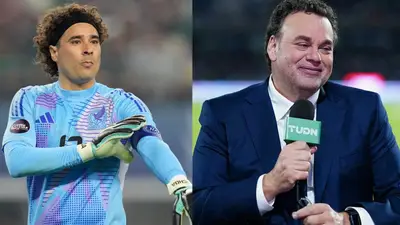 Guillermo Ochoa-David Faitelson / Foto: TUDN