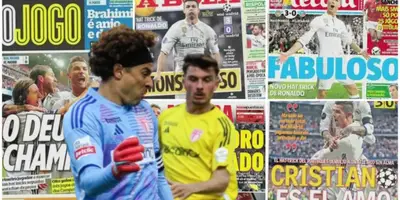 Guillermo Ochoa en el AVS SAD vs Casa Pia / FOTO X