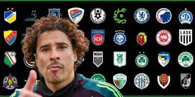 Guillermo Ochoa junto a equipos de Europa / FOTO CLARO SPORTS