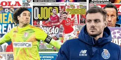 Guillermo Ochoa junto a Martín Anselmi / FOTO EL INFORMADOR