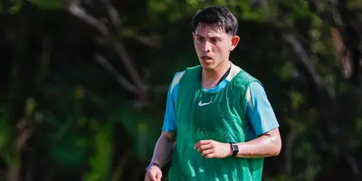 Gutiérrez en entreno. Foto: Club América