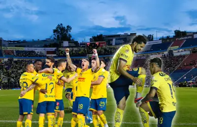 Henry Martín, Cristian Calderón y André Jardine/ Foto Querétaro.