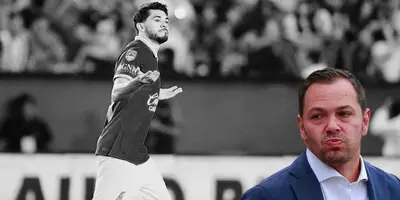 Henry Martín en partido con América. Foto: Ovaciones