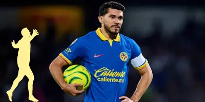 Henry Martín en partido con América. Foto: Récord