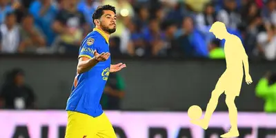 Henry Martín en partido con el América. Foto: Ovaciones