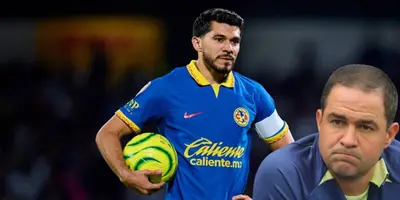 Henry Martín en partido con el América. Foto: Récord.
