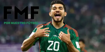 Henry Martín en partido con México. Foto: Azteca Deportes