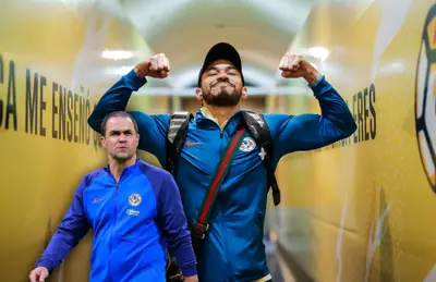 Henry Martín festejando y André Jardine/ Foto Noticias Querétaro.