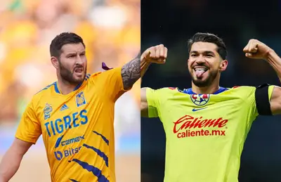 Henry Martín y André Pierre Gignac/Foto Diario AS.