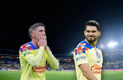 Henry Martín y Diego Valdés en el Estadio Hidalgo/ Foto Récord.
