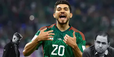 Henry Martín y el DT de su éxito