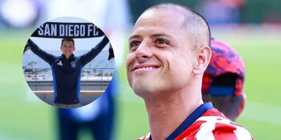 Hirving Lozano junto a Javier Hernández / FOTO FDP RADIO