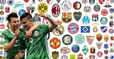 Hirving Lozano junto a Raúl Jiménez / FOTO SOY FÚTBOL