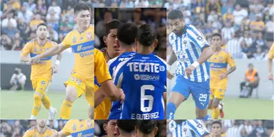 Hubo bronca en el Clásico Regio