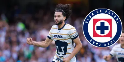 Huerta en partido con Pumas. Foto: Transfermarkt