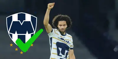 Huerta en partido con Pumas. Foto: Vavel