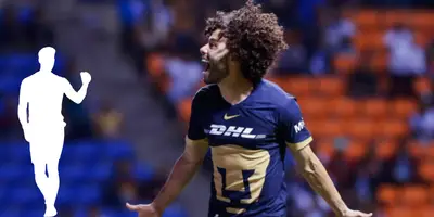 Huerta en partido con Pumas. Sports Media