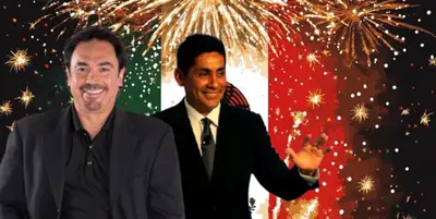 Hugo Sánchez junto a Jorge Campos / FOTO GETTY IMAGES