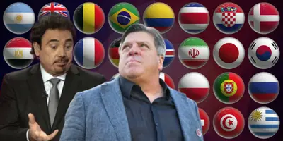 Hugo Sánchez junto a Miguel Herrera / FOTO EL UNIVERSAL
