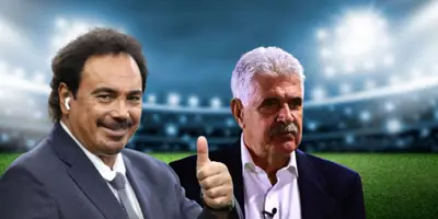 Hugo Sánchez junto a Veljko Paunovic / FOTO SPORTING NEWS