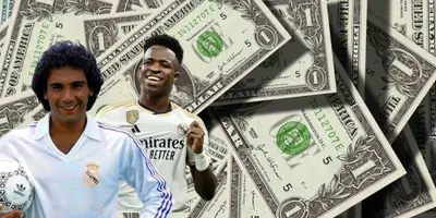 Hugo Sánchez junto a Vinícius Junior / FOTO EFE