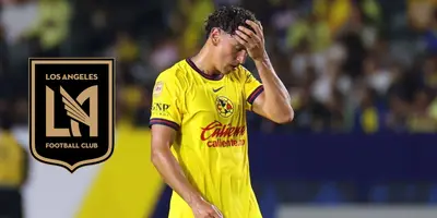 Igor en partido con América. Foto: TV Azteca