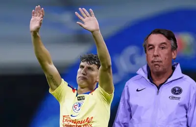 Igor Lichnovsky despidiéndose y Emilio Azcárraga/ Foto Milenio.