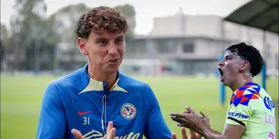 Igor Lichnovsky en Coapa dando una entrevista. Foto: El UNIVERSAL