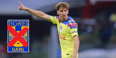 Igor Lichnovsky en partido con América. Foto: 365 scores