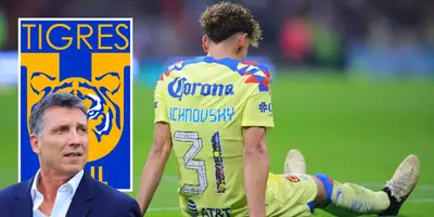 Igor Lichnovsky en partido con el América. Foto: Récord.