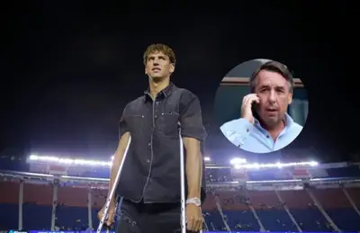 Igor Lichnovsky y Emilio Azcárraga/Foto Águilas Monumental.