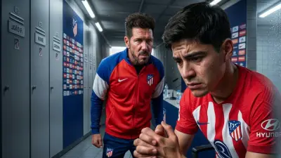 Ilustración digital de Obed Vargas junto a Diego Simeone