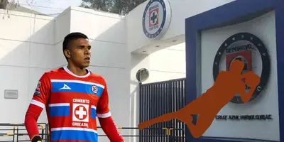 Instalaciones de Cruz Azul de fondo. Foto: Fútbol Total