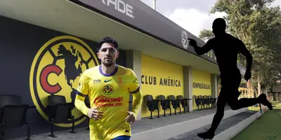 Instalaciones del América por dentro, foto de Érick Navar, con Valdés al frente