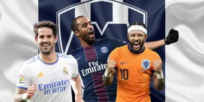 Isco, Lucas Moura y Memphis Depay / FOTO GETTY IMAGES