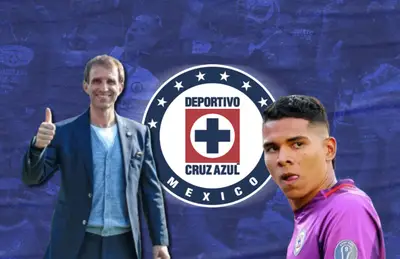 Iván Alonso levantando dedo y Kevin Mier serio/ Foto TUDN.