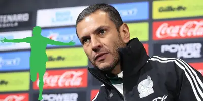 Jaime Lozano en conferencia de prensa. Foto: Ovaciones