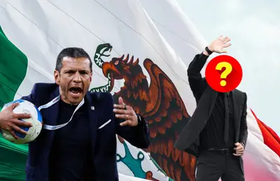 Jaime Lozano enojado y entrenador oculto/Foto López Dóriga Digital.